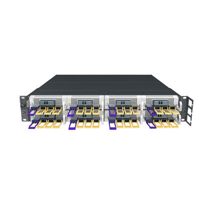 2U Data Center Interconnection Network Transport Platform CFP2 QSFP28 Giao diện