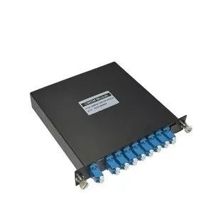 4 kênh ITU LGX Box Cặp sợi DWDM Mux Demux Multiplexer