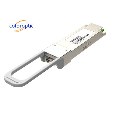 100G ZR4 QSFP28 Hỗ trợ máy thu quang Multi Pin Function Hot Pluggable