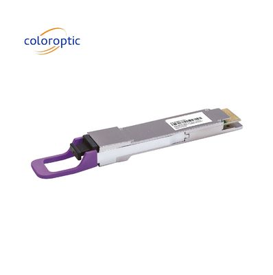 QSFP112-DD DOM MPO SMF Optical Transceiver Module 1310nm Đối với 400G Ethernet