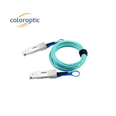 40G QSFP + 3 - 100m Dài AOC Cáp quang hoạt động Infiniband QDR / DDR / SDR