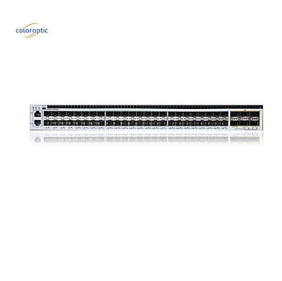 Lớp 3 Chuyển đổi mạng 48 cổng với 48 * 10GE 4 * 100G cổng 1 * bảng điều khiển
