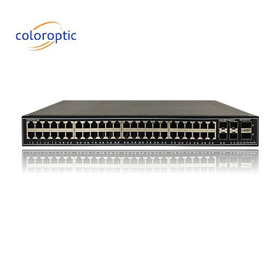 CE Lớp 2 Enterprise Network Switch Với cổng 48*2.5GE, 4*10GE, 2*40GE