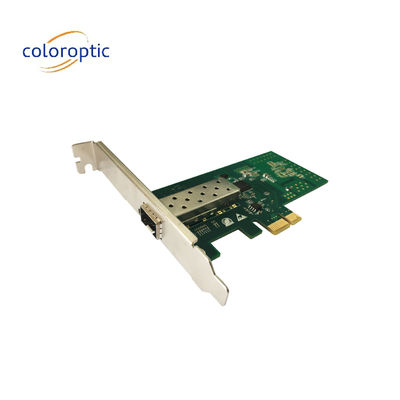 Gigabit Infiniband Pcie Card Single Port Optical NIC Pcie Card