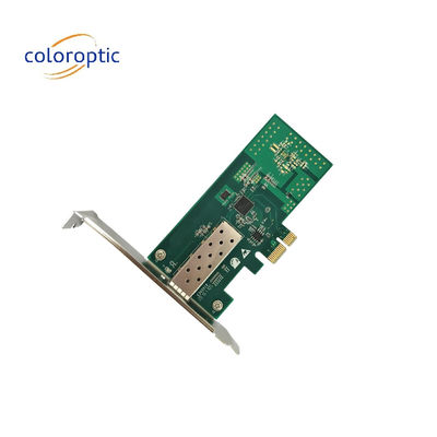 Gigabit Infiniband Pcie Card Single Port Optical NIC Pcie Card