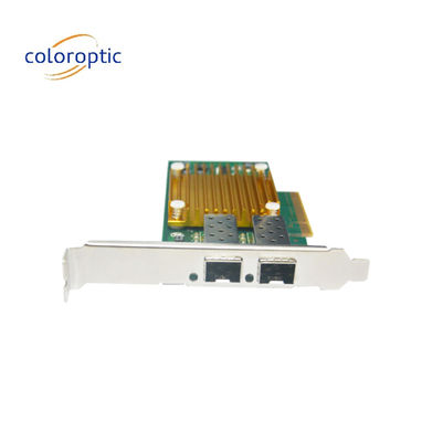 10G Cổng kép Infiniband Pcie Card NIC quang học Pci Express 3.0 Pcie Gigabit Card