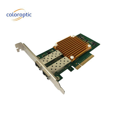10G Cổng kép Infiniband Pcie Card NIC quang học Pci Express 3.0 Pcie Gigabit Card