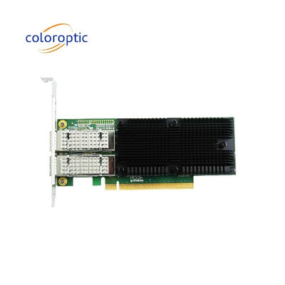 PCIe X16 Cổng kép QSFP28 Ethernet Network Adapter 100G Intel E810