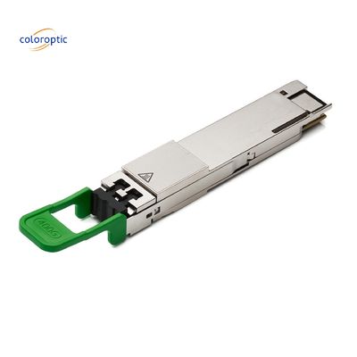 DOM SMF Optical QSFP56 DD Transceiver Module 1310nm 30km Bộ kết nối LC kép