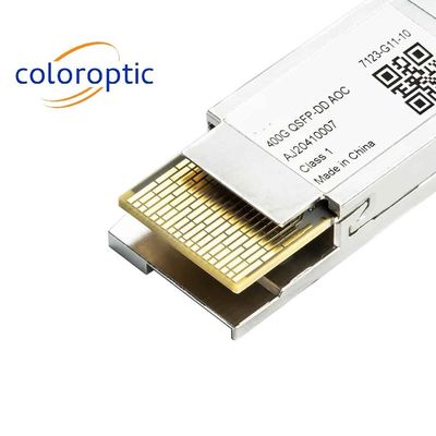 400G QSFP112 FR4 Với CDR kép cho các ứng dụng Ethernet 400Gbps trên MPO-12