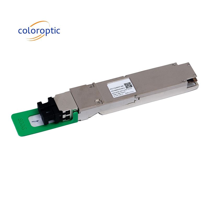Mô-đun 800G FR OSFP 1310nm 2KM với bộ kết nối MPO-16 cho InfiniBand Ethernet