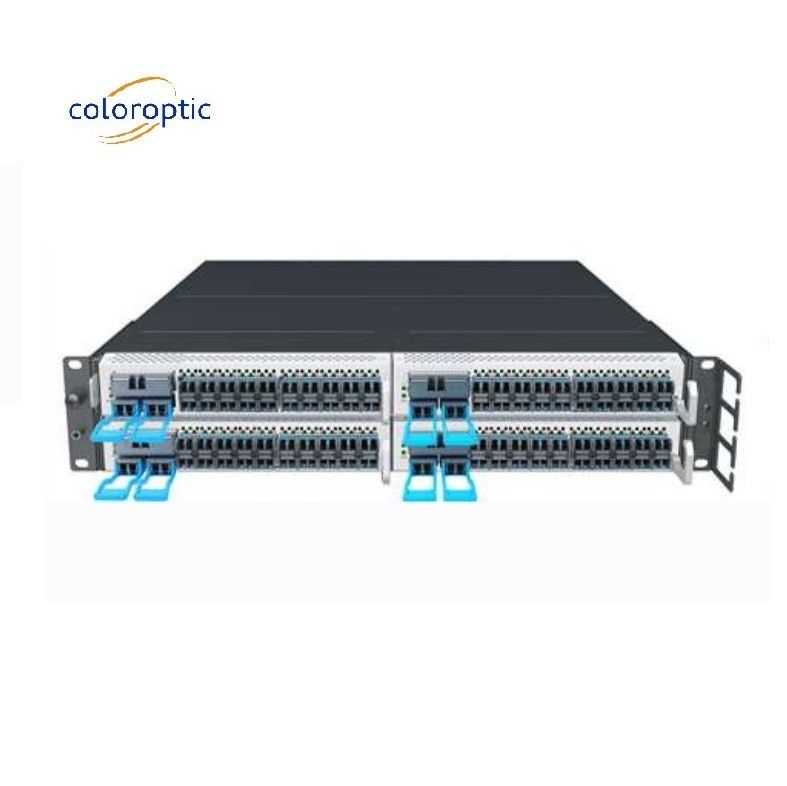 2 RU Core Network Switch QSFP28 SFP+ cho kết nối giữa trung tâm dữ liệu