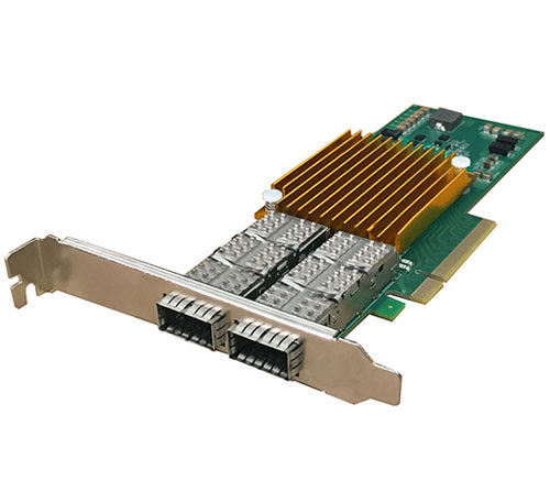 Network Infiniband Pcie Card 40G Dual Port Optical NIC Ethernet Network Adapter