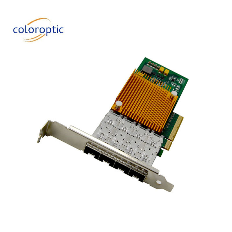 10G Quad Port Ethernet Network Adapter NIC quang cho Microsoft Windows Server