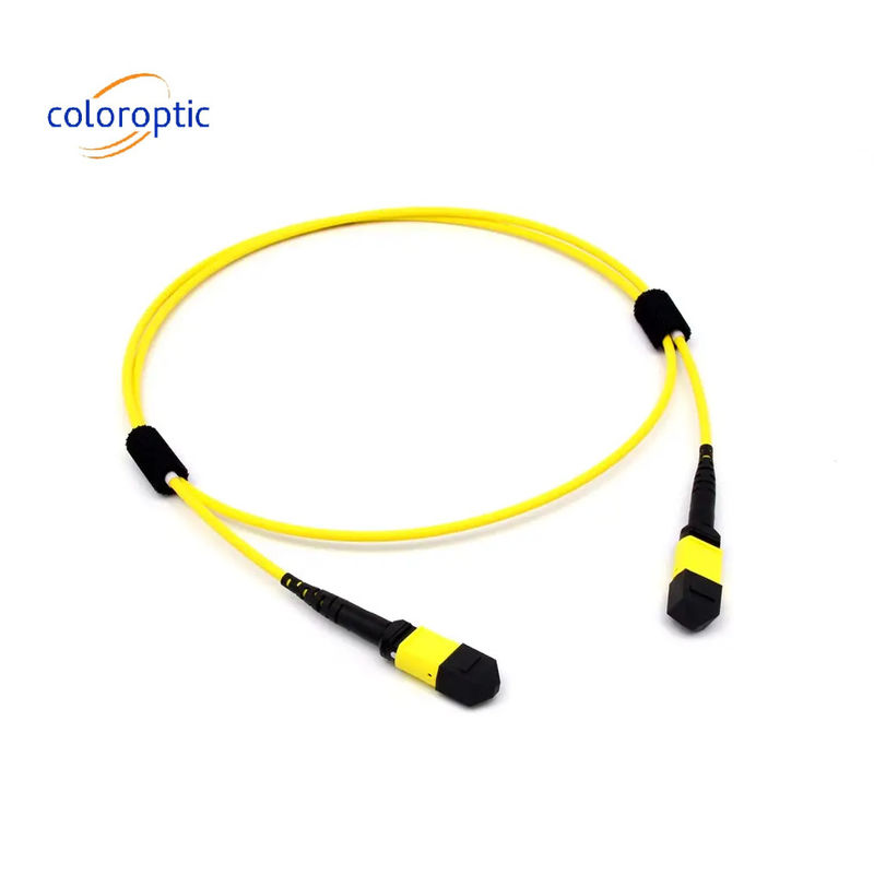 Mtp(Mpo) FIBRE G657.A1 (9/125) CABLE PATCH đơn chế độ 16 cho đầu nối APC PSM8 400G